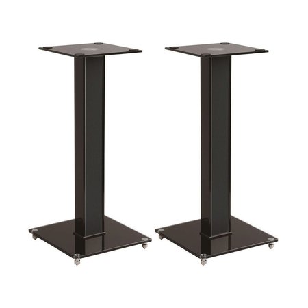 MONOPRICE Elements 18 inch Speaker Stand with Cable Management (Pair) 39496